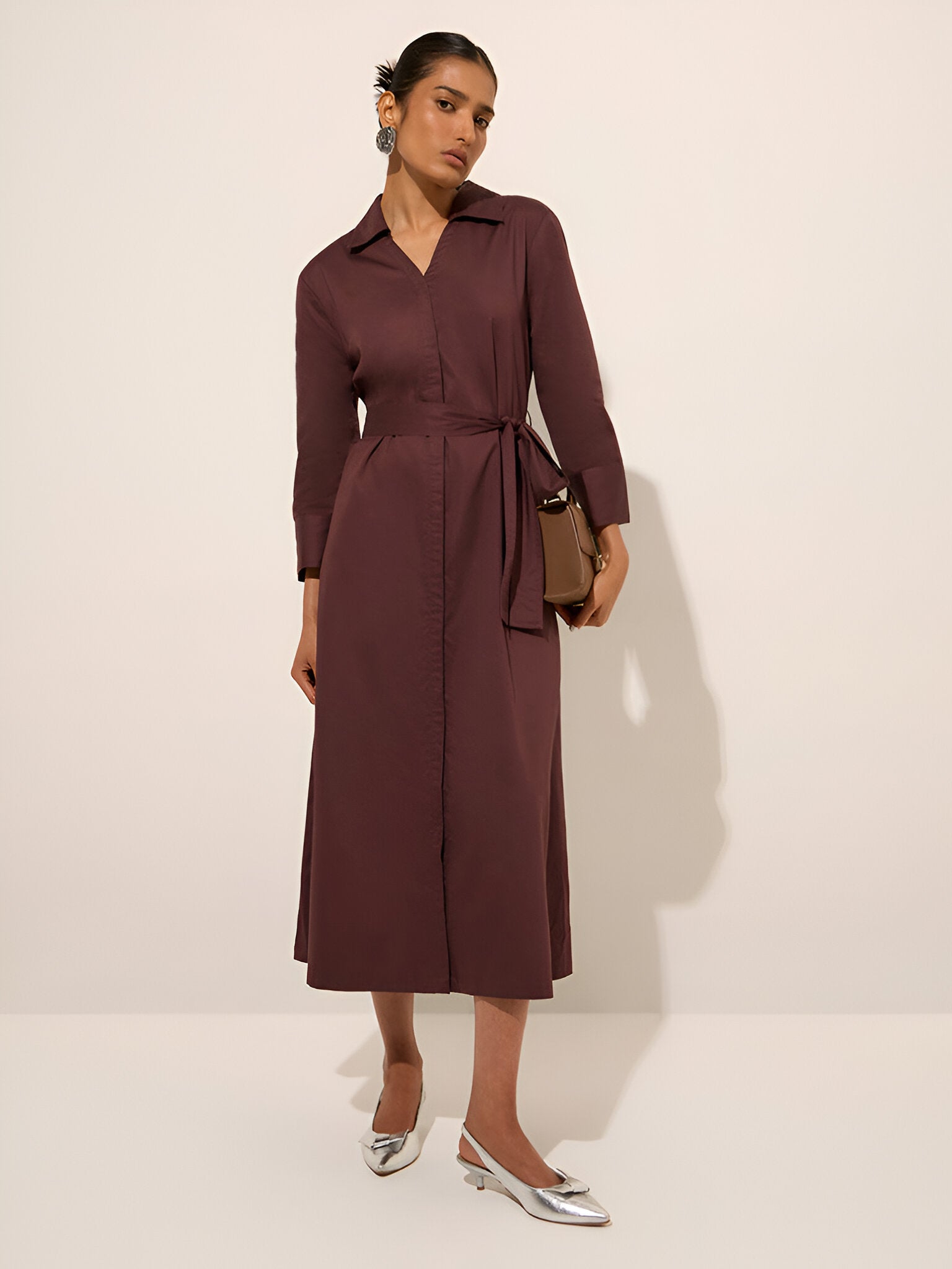 Boxy Fit| Silk Dress