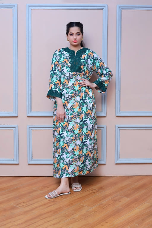 Printed Kaftan