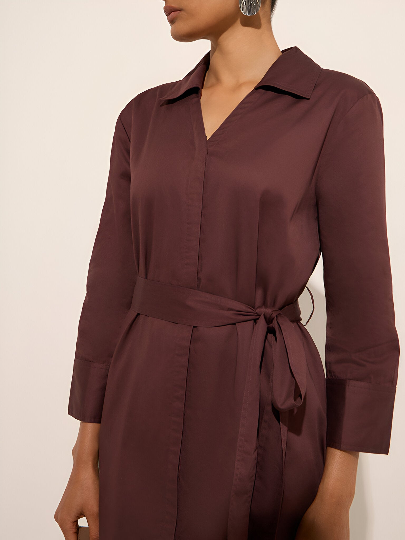 Boxy Fit| Silk Dress