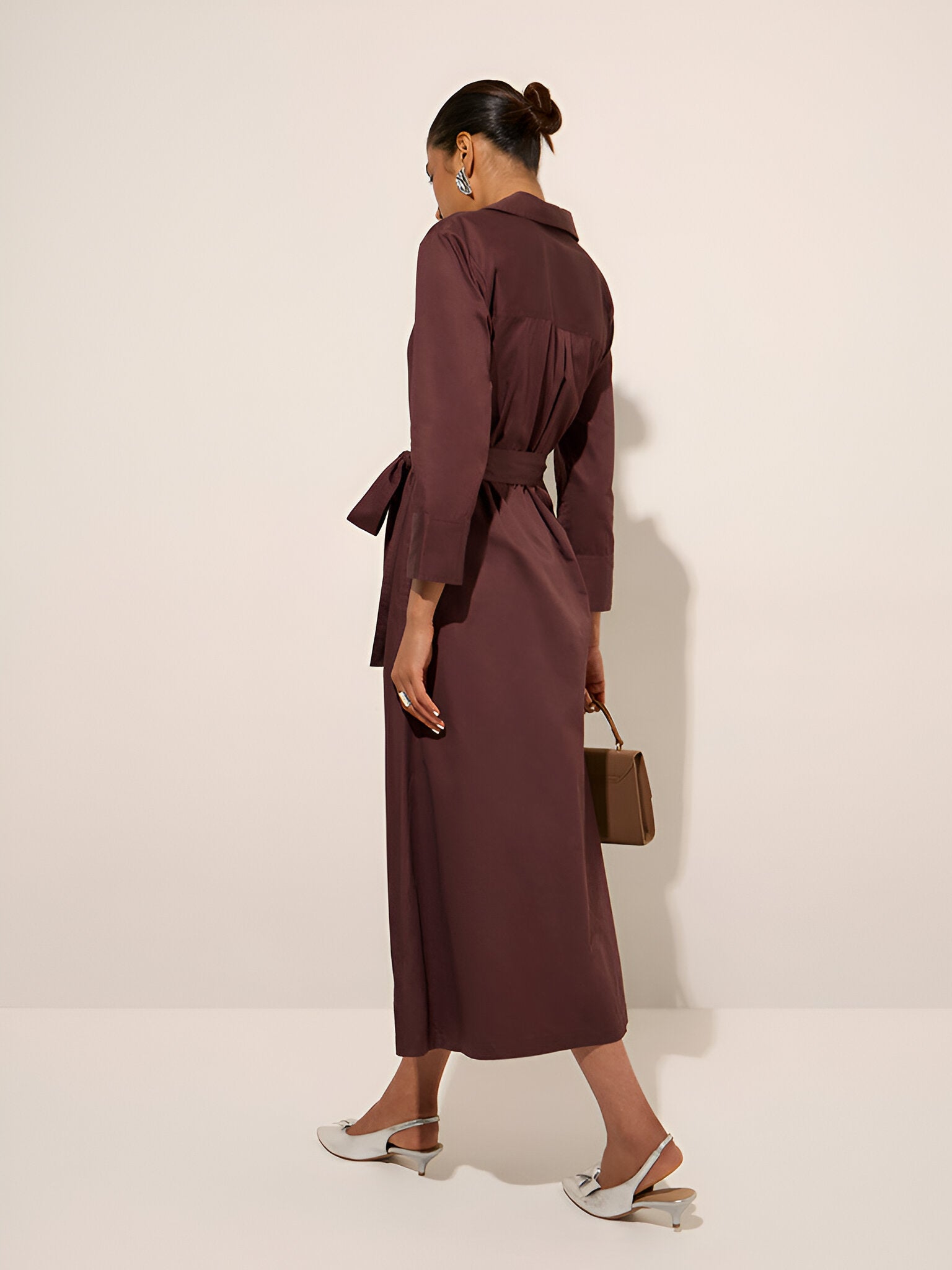 Boxy Fit| Silk Dress